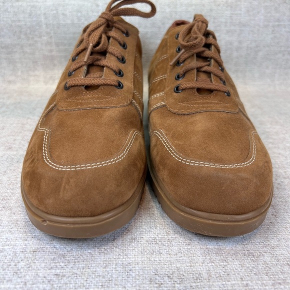 Suburbans vintage faux suede lace up shoes sneakers mens size 8 USA made retro - Picture 5 of 10